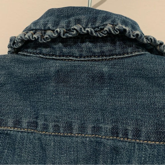 Ralph Lauren denim dress with belt. Size 6 months. - Picture 8 of 8